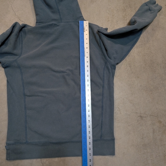 Supreme Authentic Hoodie Men's L Gray/Blue Pull Over - Picture 11 of 11